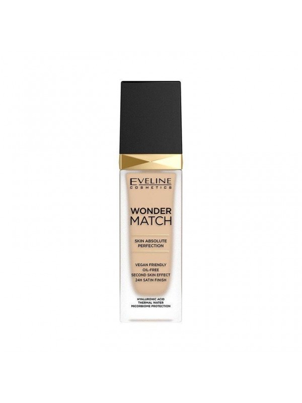 Eveline Wonder Match Luksusowy Podkład dopasowujący się /11/ Almond 30 ml