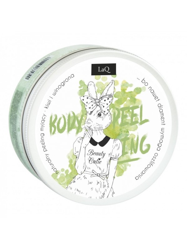 LaQ Króliczka Kiwi Wash and Scrub Washing Peeling 200 ml