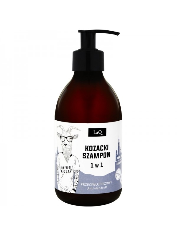 LaQ Kozioł z Poznania Anti-dandruff shampoo for men 300 ml