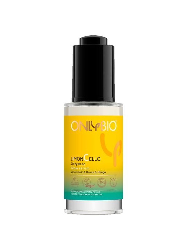 ONLYBIO Limoncello odżywcze Glow Serum Witamina C & Banan & Mango 30 ml