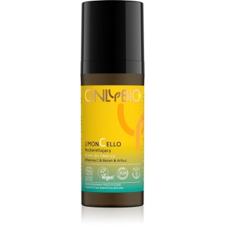 ONLYBIO Limoncello rozświetlający Krem do twarzy Witamina C & Banan & Arbuz 50 ml