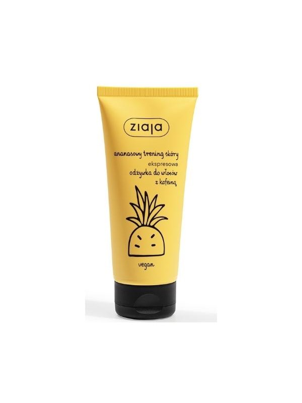 Ziaja Pineapple Hair Conditioner with Caffeine 100 ml