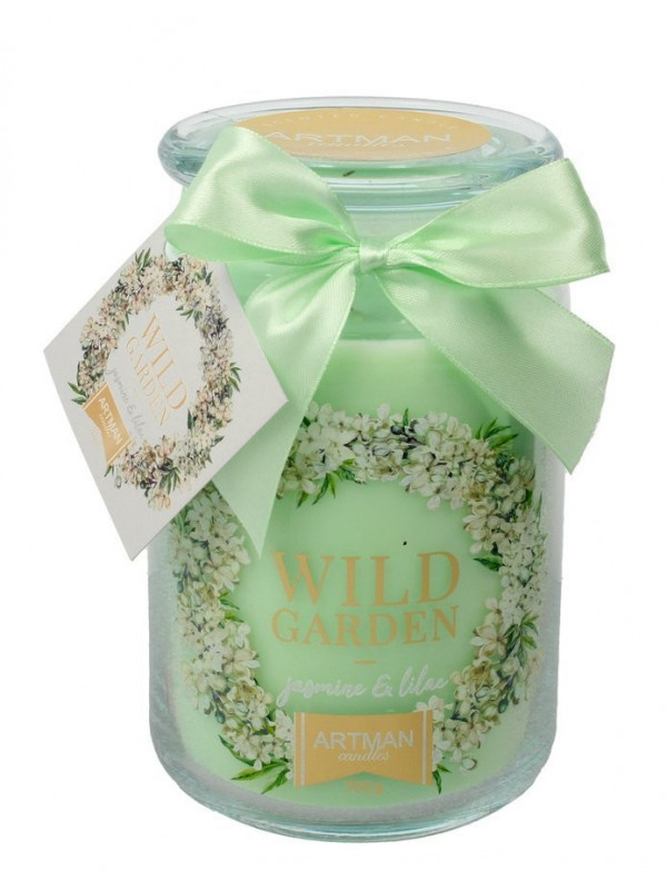 Artman Wild Garden Jasmine & Lilac scented candle 700 g