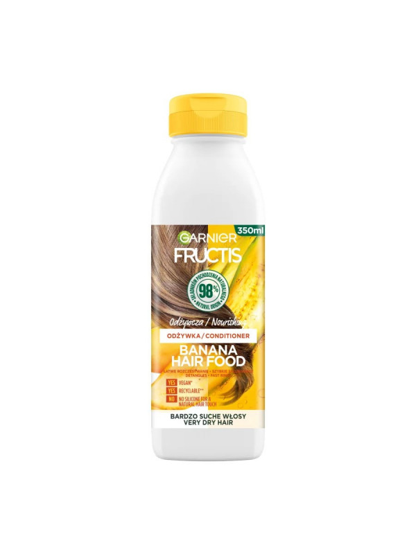 Garnier Fructis Banana Hair Food nourishing Conditioner for very dry hair 350 ml