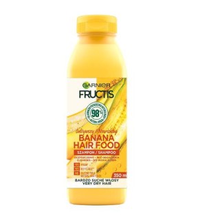 Garnier Fructis Banana Hair Food odżywczy Szampon do włosów bardzo sychych 350 ml