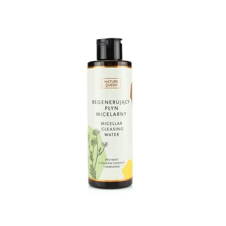 Nature Queen regenerating Micellar Water with Wheat Germ and Chamomile extract 200 ml