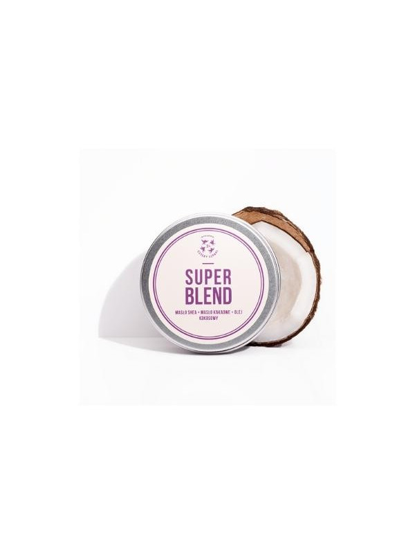 Mydlarnia Cztery Szpaki Super Blend Masło do ciała Masło Shea + Kakao + Kokos 150 ml