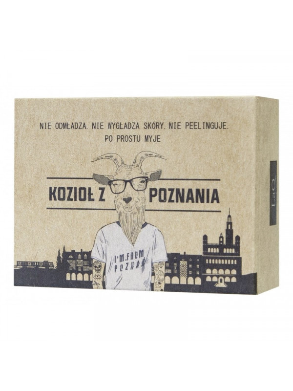 LaQ Kozioł z Poznania Bar soap for men 85 ml