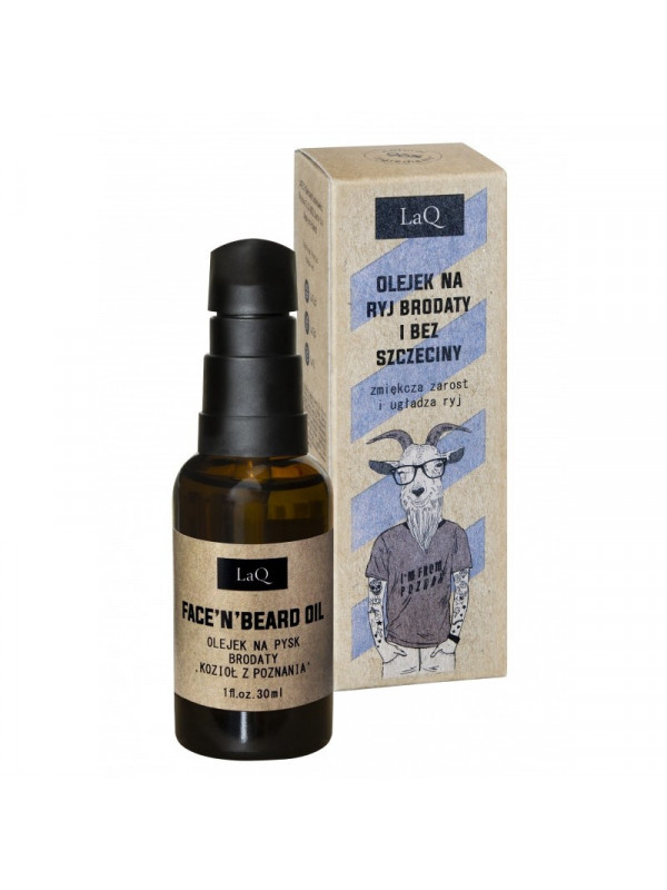 LaQ Kozioł z Poznania Aftershave i do beard oil 30 ml