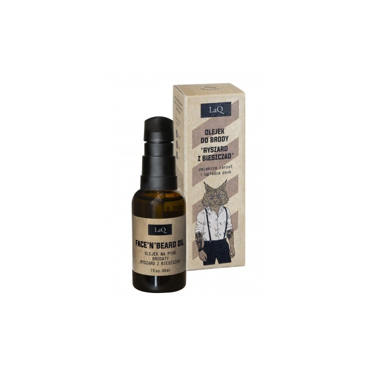 LaQ Ryszard z Bieszczad Aftershave i do beard oil 30 ml(31-05-2025)