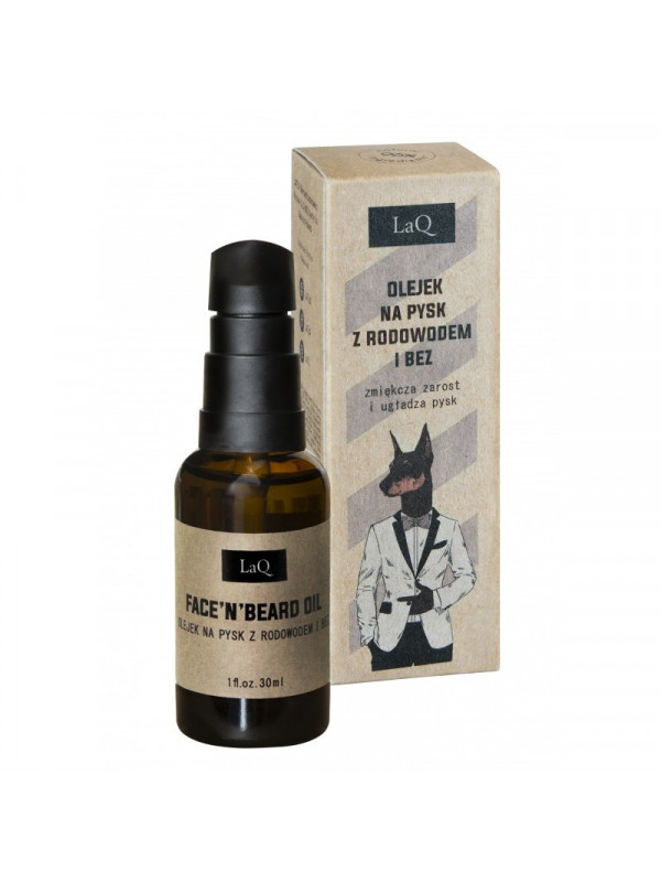 LaQ Doberman Aftershave i do beard oil 30 ml