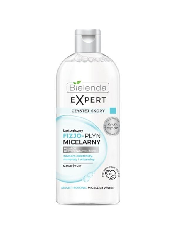 Bielenda Clean Skin Expert Detox Izotoniczny Fizjo-Płyn Micelarny Nawilżenie 400 ml