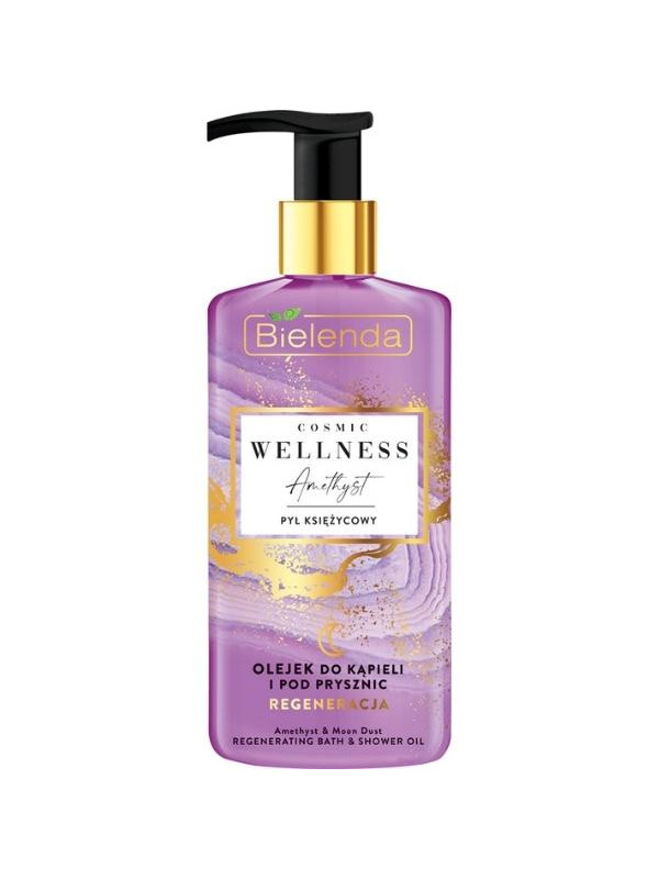 Bielenda Cosmic Wellness Olejek do kąpieli i pod prysznic Pył Księżycowy i Amethyst 150 ml