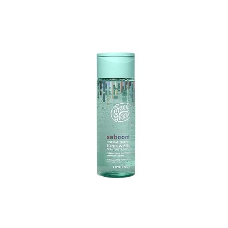 FaceBoom SEBOOM Normalizing Gel Tonic Dopieszczający Pomagier 200 ml