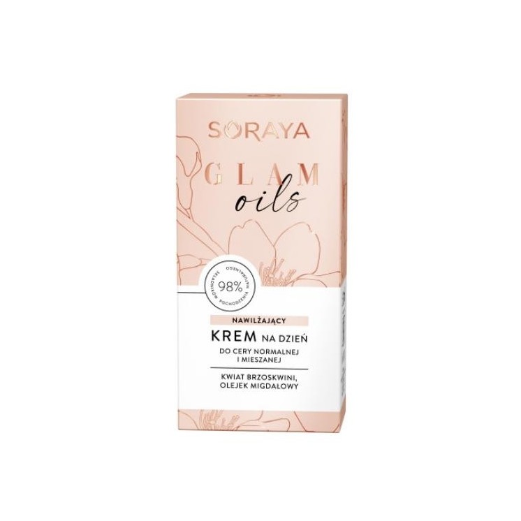 Soraya GLAM OILS moisturizing face cream for the day 50 ml