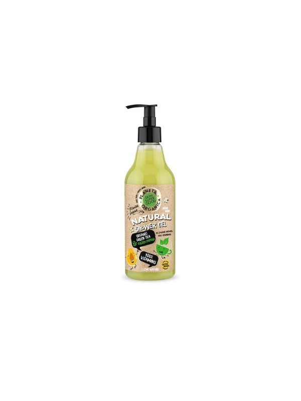 Planeta Organica Skin Super Good natural cleansing and nourishing Shower Gel 100% Vitamins 500 ml