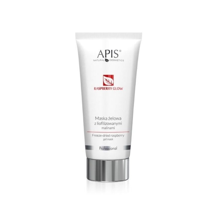 Apis Raspberry Glow Gel mask with freeze-dried raspberries 200 ml