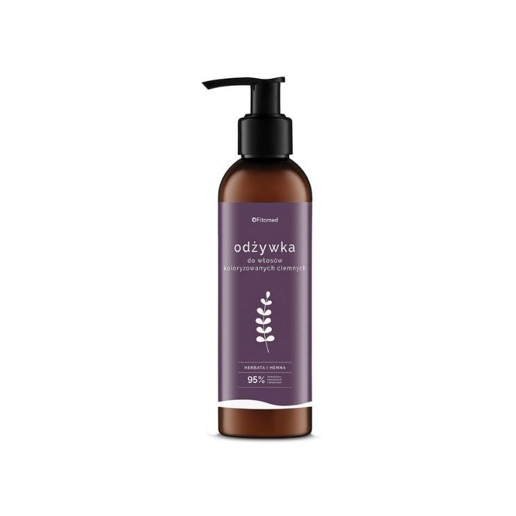 Fitomed Tea and Henna Herbal conditioner for dark hair 200 g