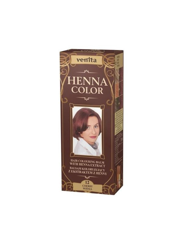 Venita Henna Color Coloring balm with henna extract /12/ Cherry 75 ml