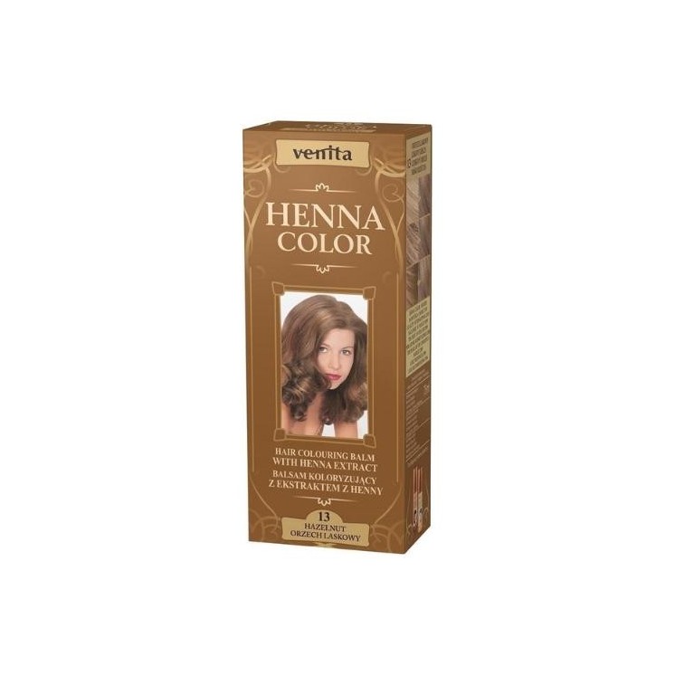 Venita Henna Color Balsam koloryzujący z ekstraktem z henny /13/ Orzech Laskowy 75 ml