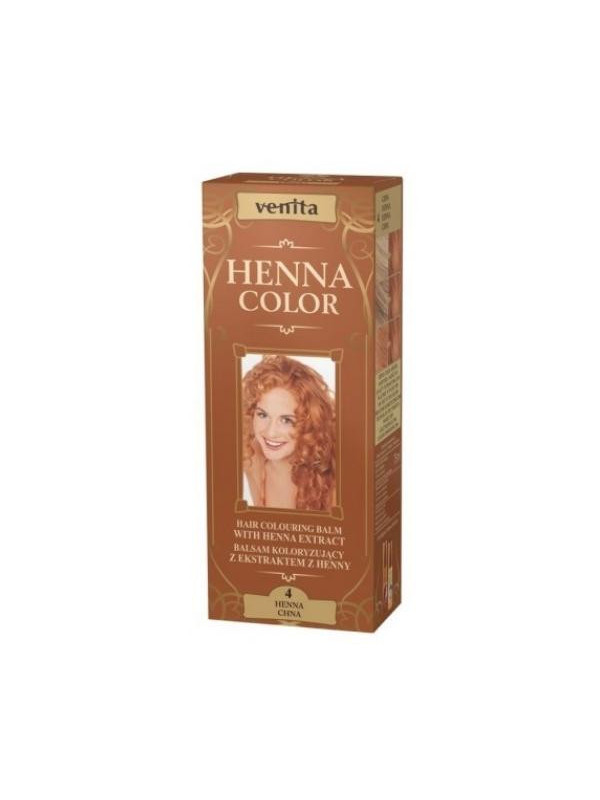 Venita Henna Color Coloring balm with henna extract /4/ Chna 75 ml