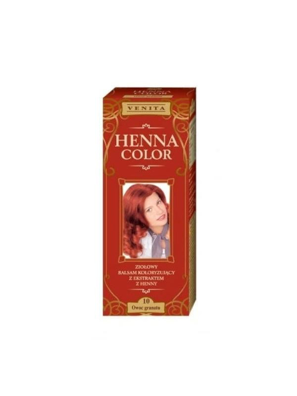 Venita Henna Color Coloring balm with henna extract /10/ Pomegranate fruit 75 ml