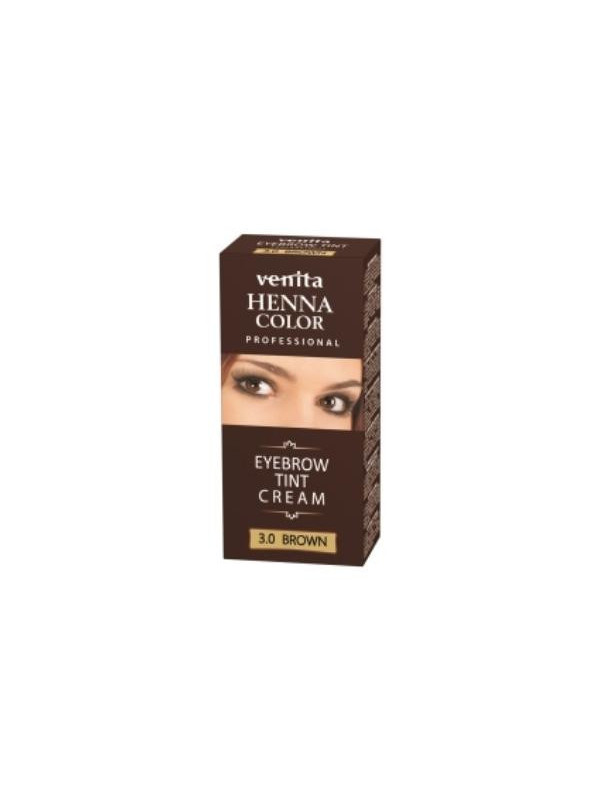 Venita Professional Henna Color Henna do brwi w kremie /4.0/ Brown 30 g