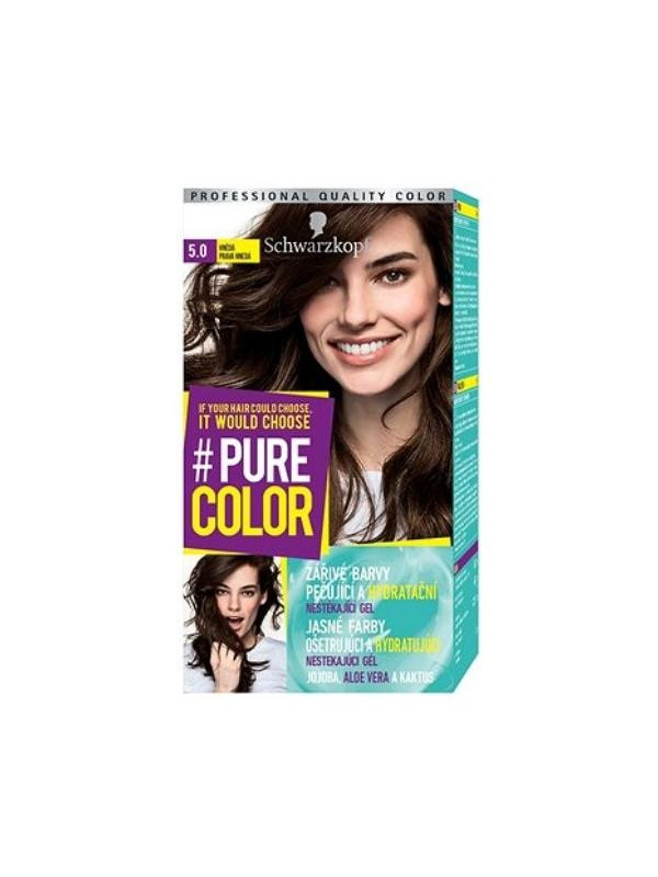 Schwarzkopf Pure Color Hair dye / 5 .0/ Simply Brown