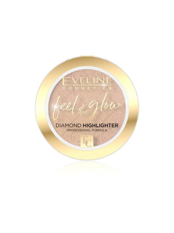 Eveline Feel the Glow Face highlighter /02/ Beach Glow 4.2 g