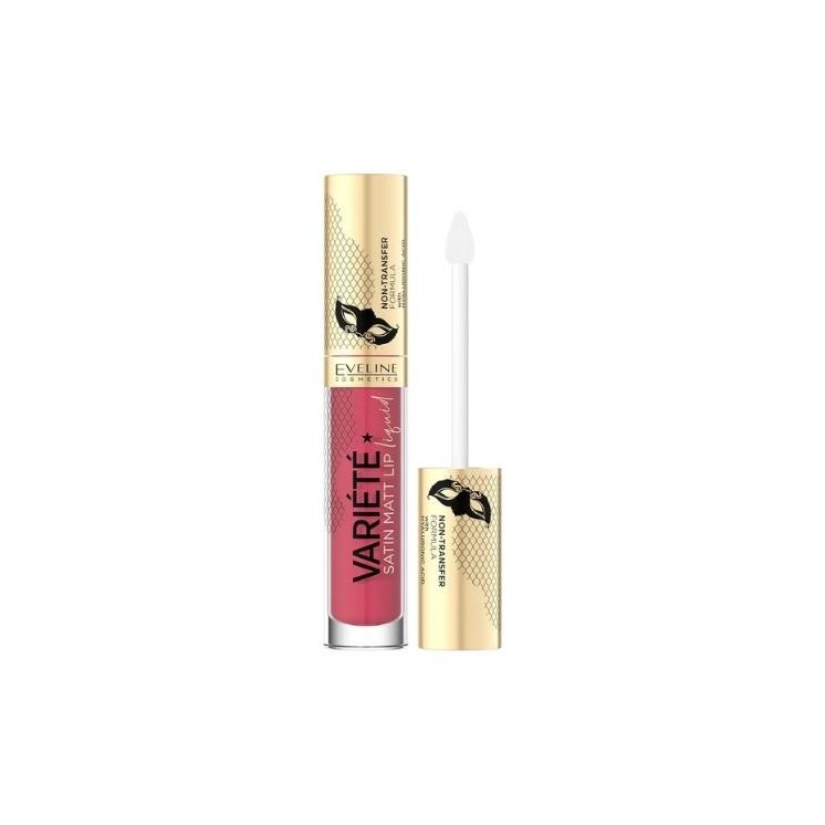 Eveline Variete Satin Liquid lipstick with hyaluronic acid /06/ Strawberry Cocktail 4,5 ml