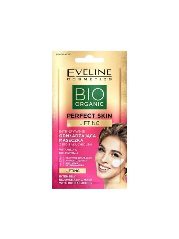 Eveline Bio Organic Perfect Skin Intensively rejuvenating face mask with Bio Bukachiol 8 ml