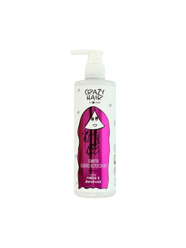 HiSkin Crazy Hair Deep cleansing shampoo for the scalp and hair with the scent of Raspberry and Blueberry 300 ml