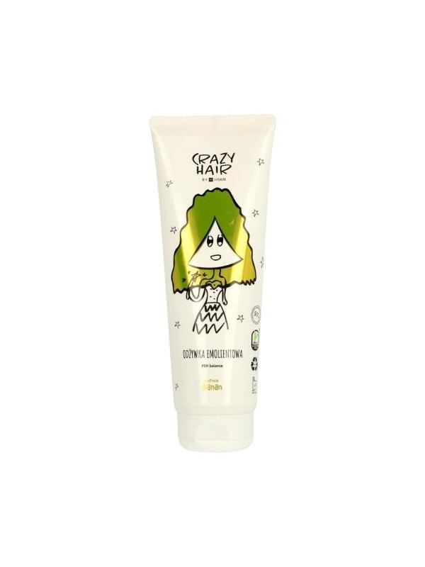 HiSkin Crazy Hair Odżywka do włosów Emolientowa o zapachu Banana 250 ml