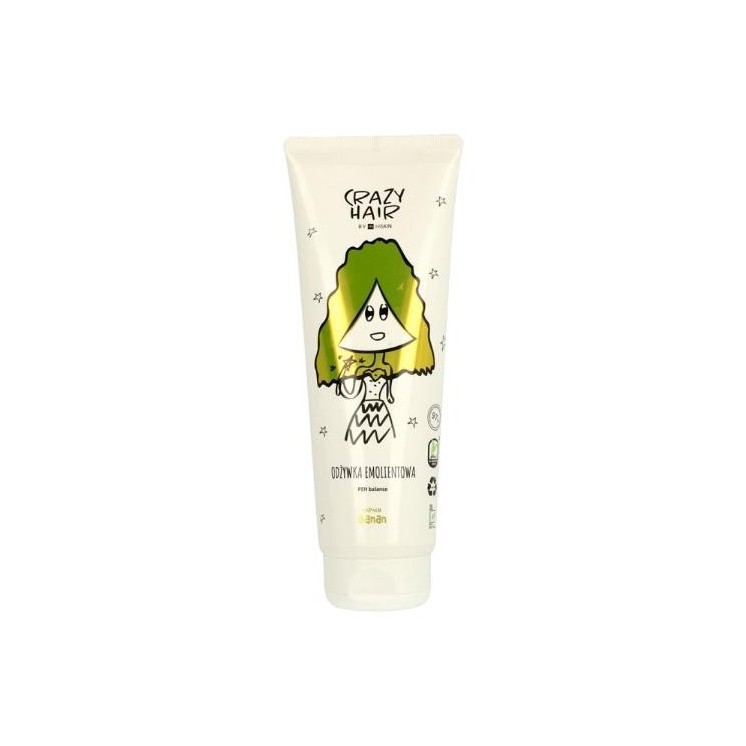 HiSkin Crazy Hair Odżywka do włosów Emolientowa o zapachu Banana 250 ml