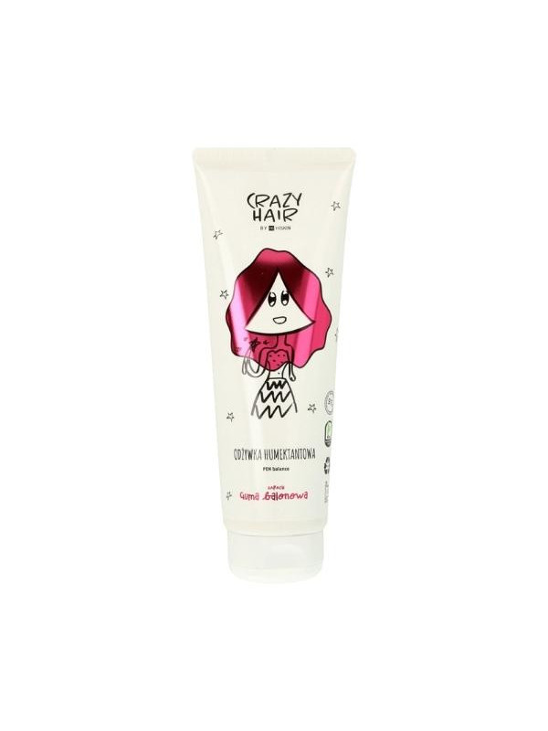 HiSkin Crazy Hair Humectant conditioner for dry and dull hair with the scent of Bubble Gum 250 ml