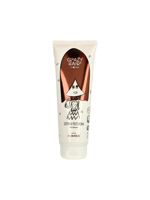 HiSkin Crazy Hair Protein hair conditioner with the scent of Chocolate 250 ml