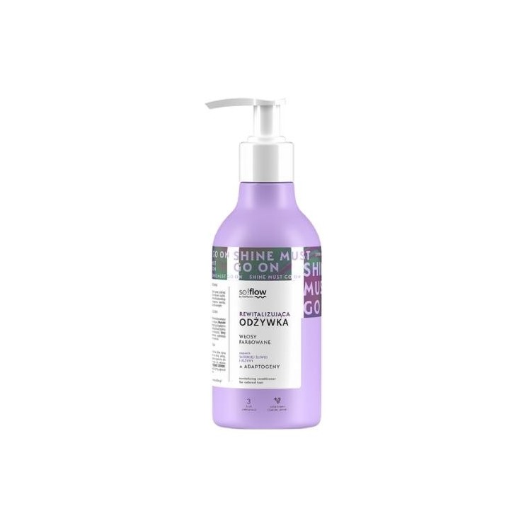 Vis Plantis so!flow rewitalizująca Odżywka do włosów farbowanych 400 ml