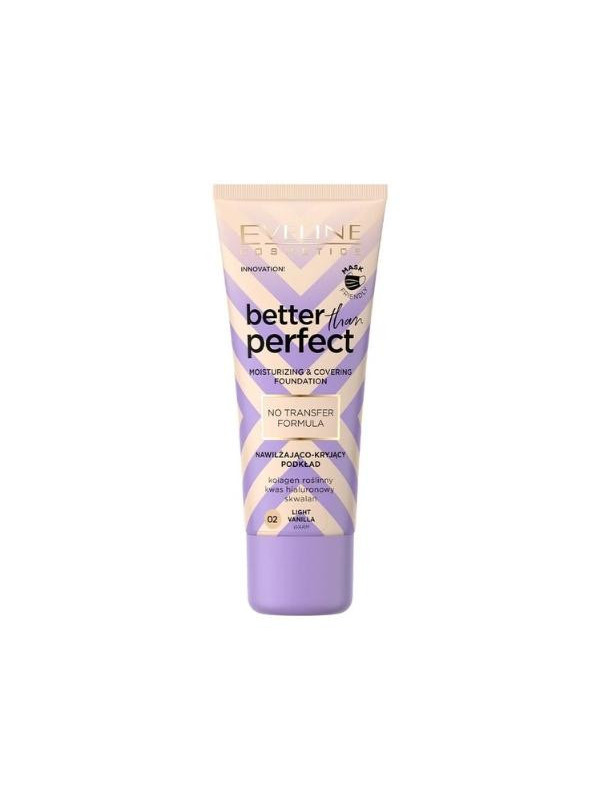 Eveline Better than Perfect moisturizing and covering foundation /02/ Light Vanilla 30 ml