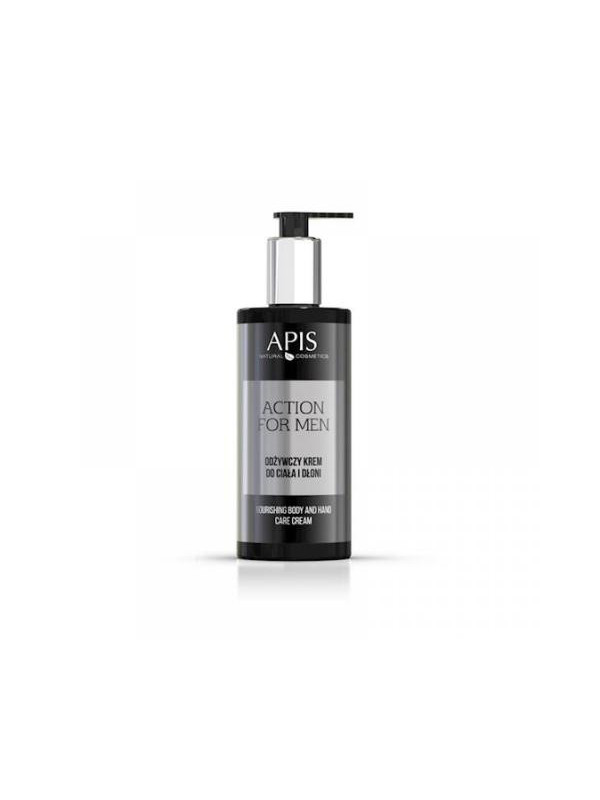 Apis Action for Men nourishing Body and hand cream for men 300 ml