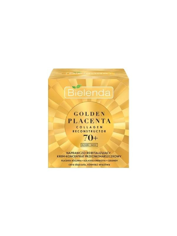 Bielenda Golden Placenta Collagen Reconstructor 70+ krem do twarzy