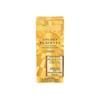Bielenda GOLDEN PLACENTA COLLAGEN RECONSTUCTOR regenerating and brightening anti-wrinkle Serum 30 g