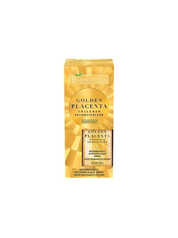 Bielenda GOLDEN PLACENTA COLLAGEN RECONSTUCTOR regenerująco-rozświetlające Serum przeciwzmarszczkowe 30 g