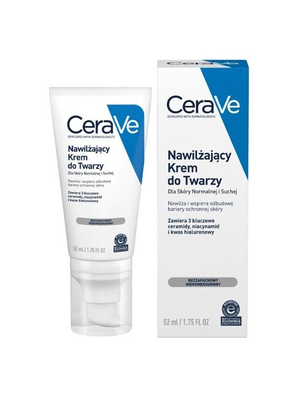 Cerave moisturizing face cream for normal to dry skin 52 ml