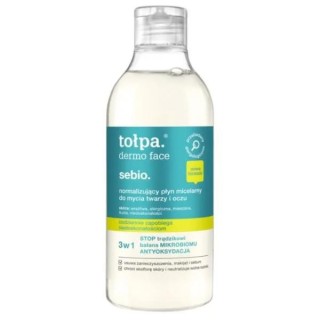 Tołpa Dermo Face Sebio. normalizing Micellar liquid for washing the face and eyes 400 ml