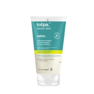 Tołpa Face Sebio. micro-exfoliating face wash peeling gel