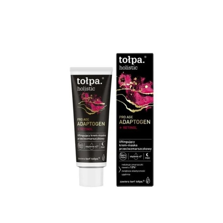 Tołpa Holistic Retinol lifting anti-wrinkle face cream-mask for the night