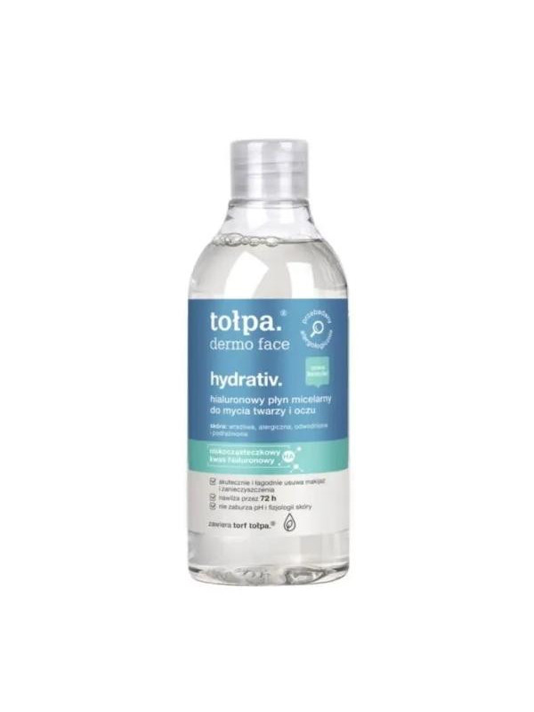 Tołpa Face Hydrativ. hyaluronic micellar liquid for washing the face and eyes