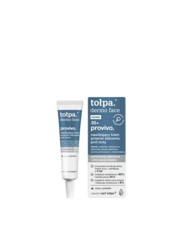 Tołpa Dermo Face 35+ Provivo. moisturizing anti-aging eye cream