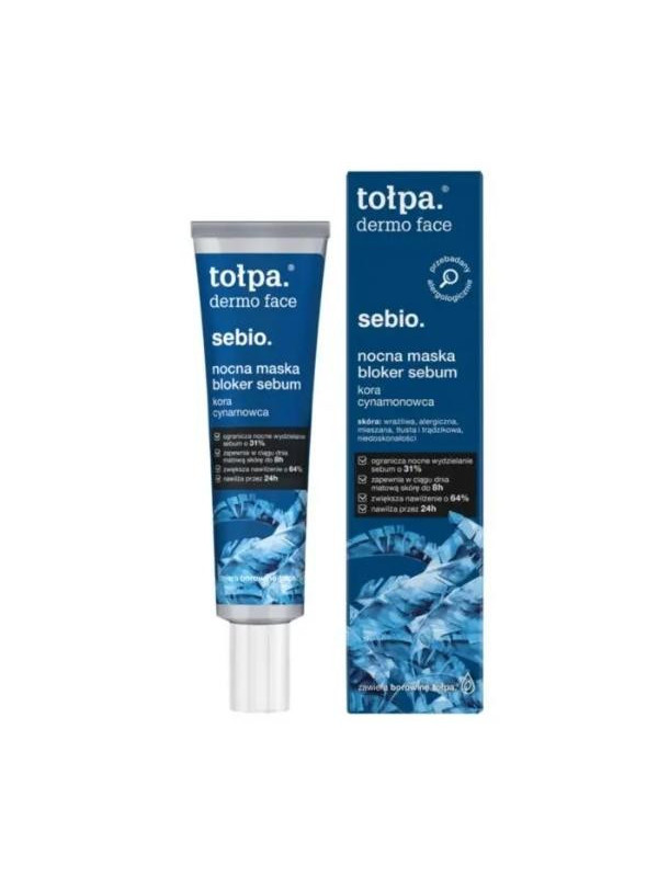 Tołpa Dermo Face Sebio. night mask sebum blocker night mask