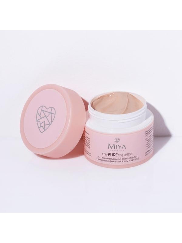 Miya Cosmetics myPUREexpress 5 -minute cleansing mask with a complex